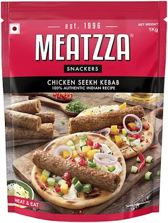 Meatzza Chicken - Seekh Kebab 1 kg